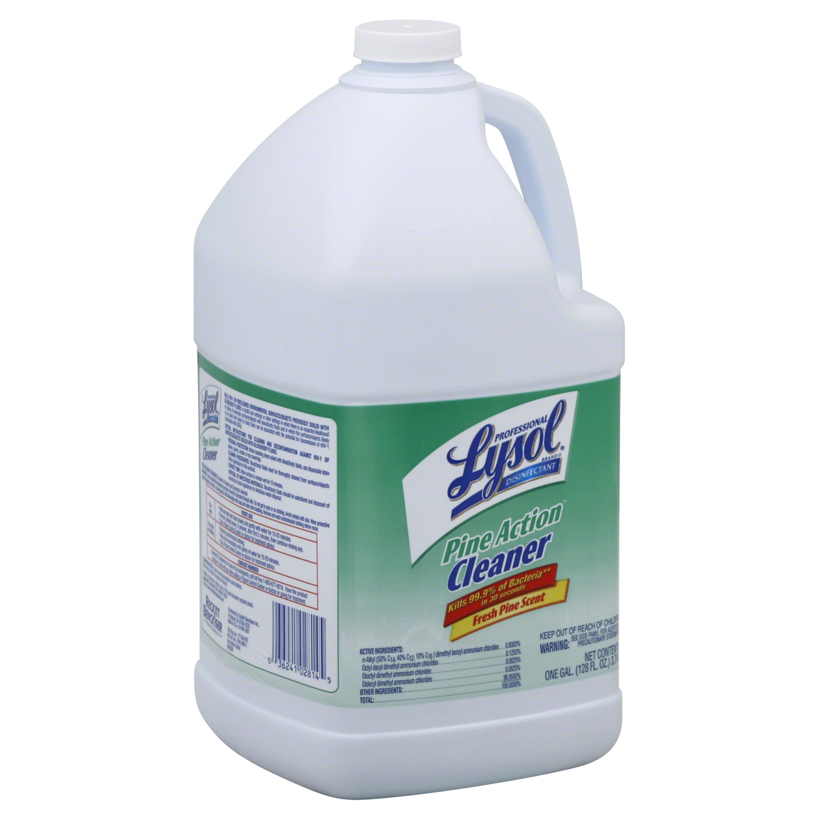 Lysol Disinfectant Pine Action Cleaner, 1gal Bottle