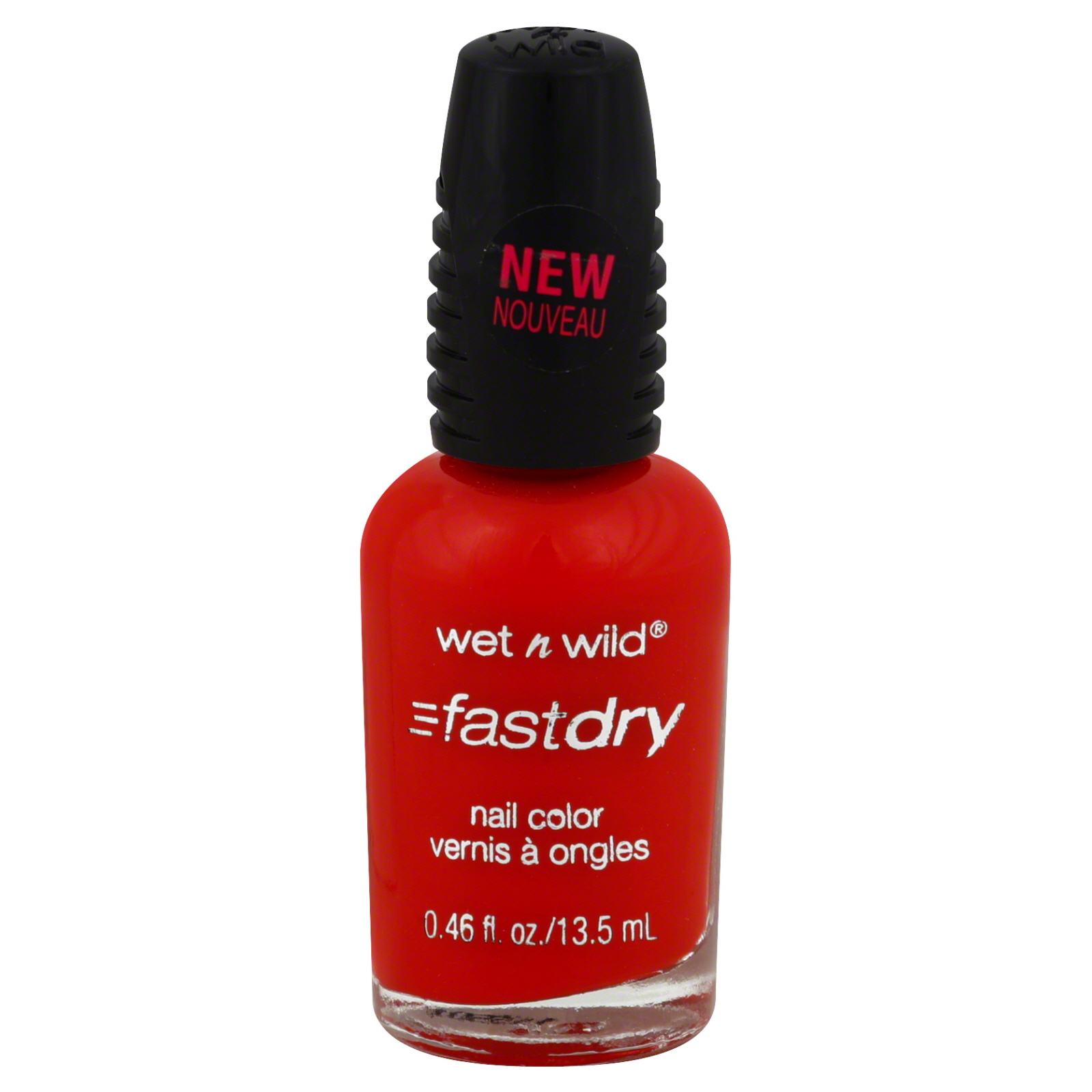 Wet n Wild Fastdry Nail Color, Everybody Loves Redmond 221C, 0.46 fl oz (13.5 ml)