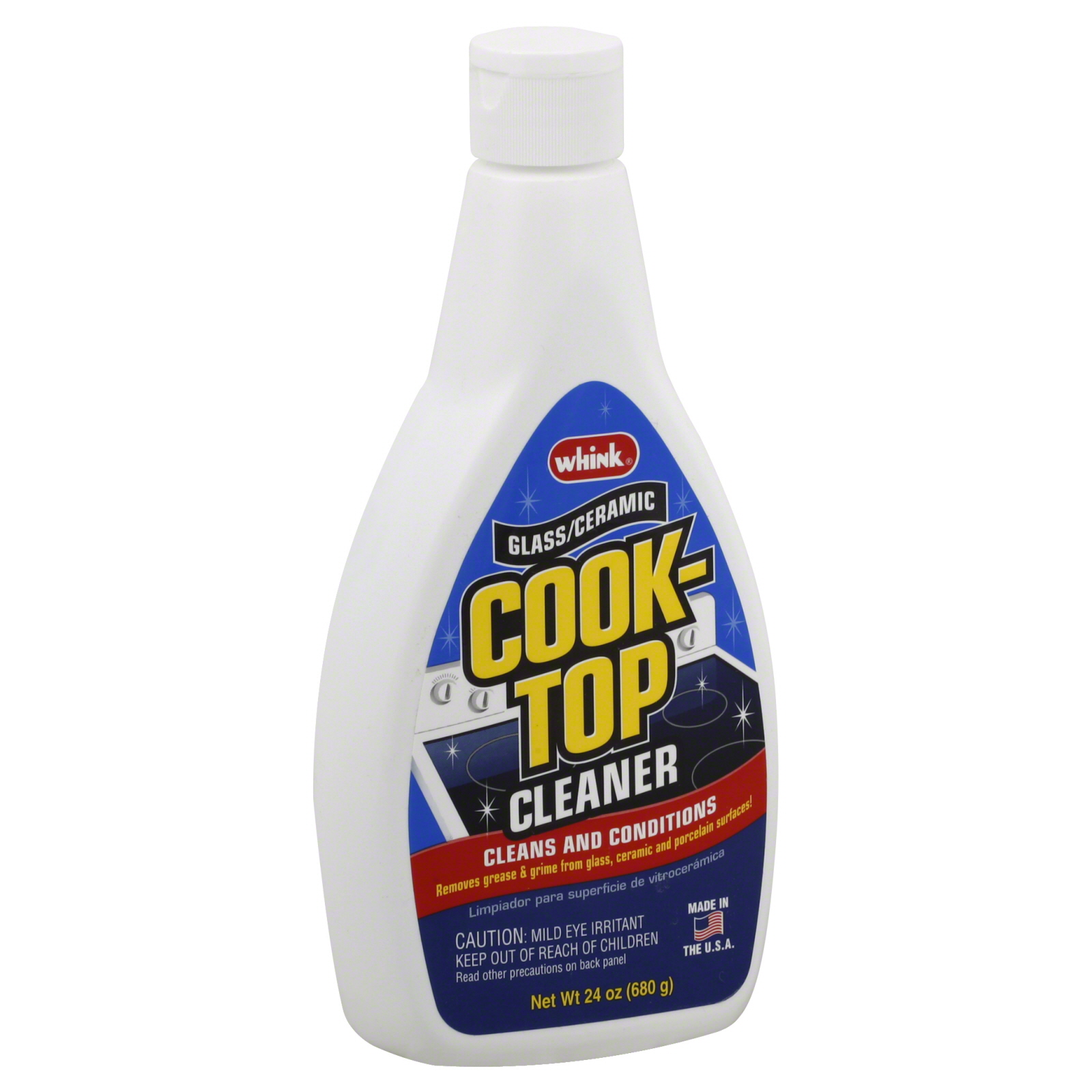 Whink Cook-Top Cleaner, Glass/Ceramic - 24 oz