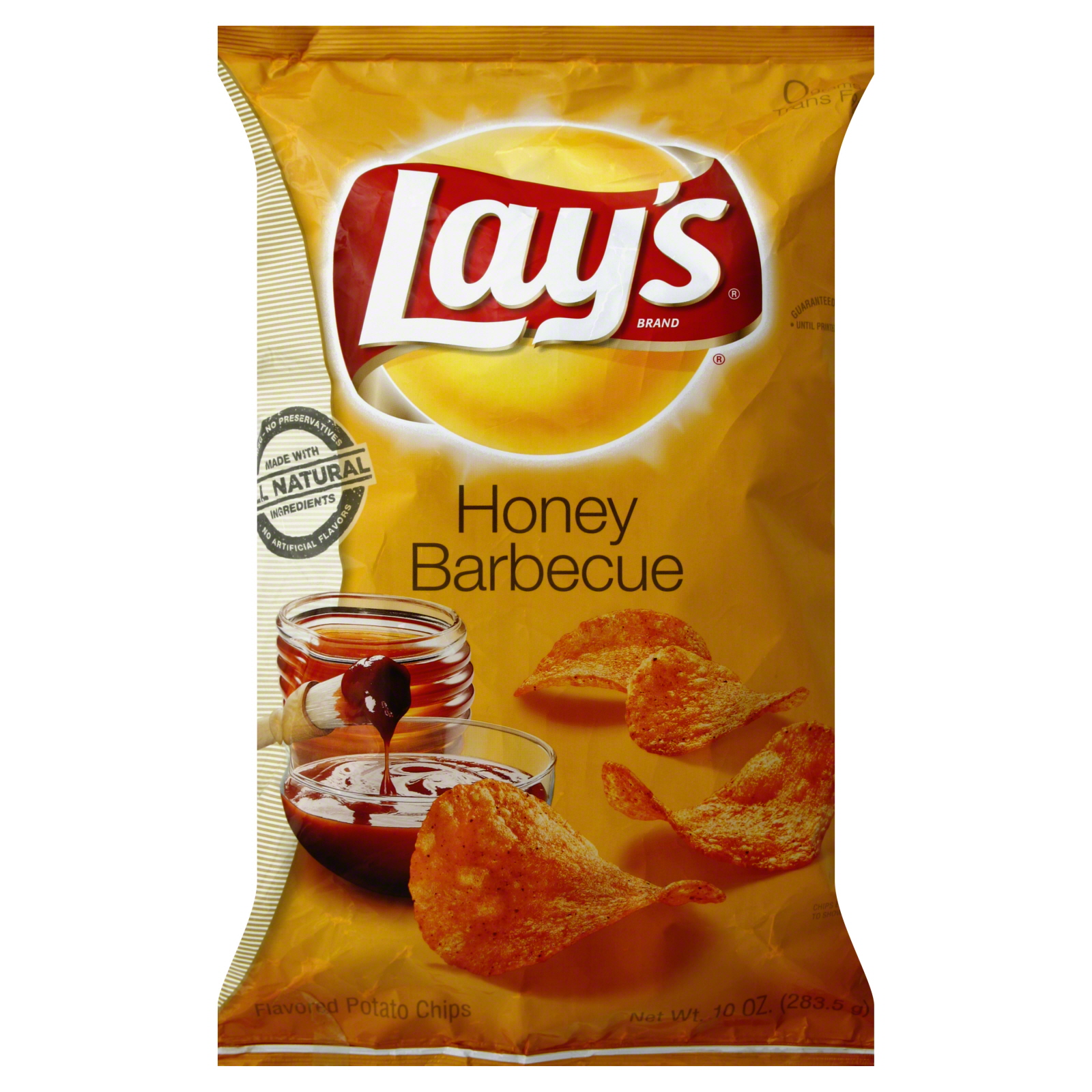 Frito Lay  Potato Chips, Honey Barbecue, 10 oz (283.5 g)