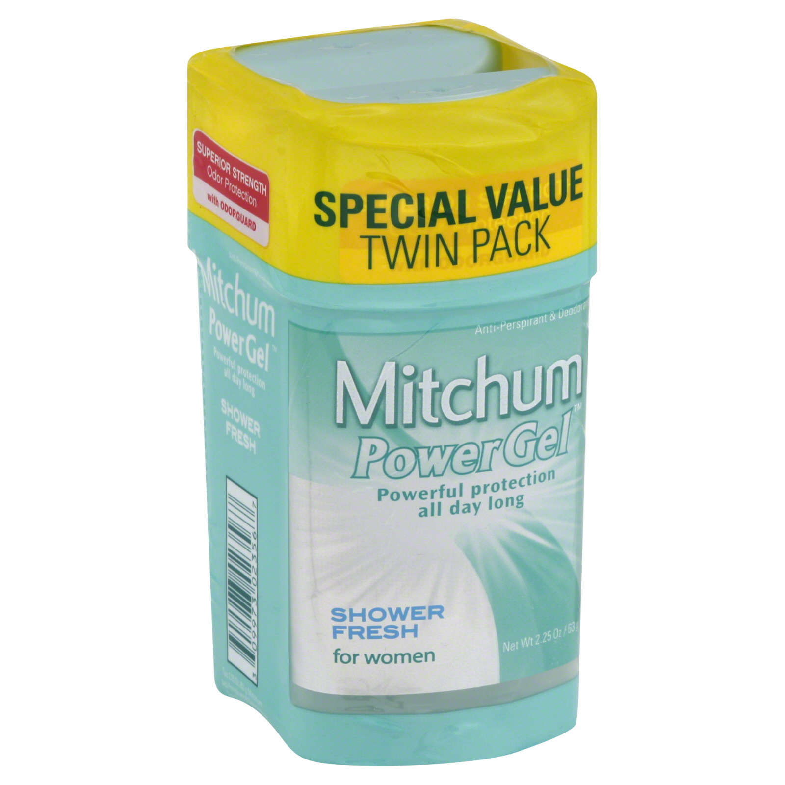 Mitchum Women's Shower Fresh Gel Anti-Perspirant & Deodorant, 4.5 oz