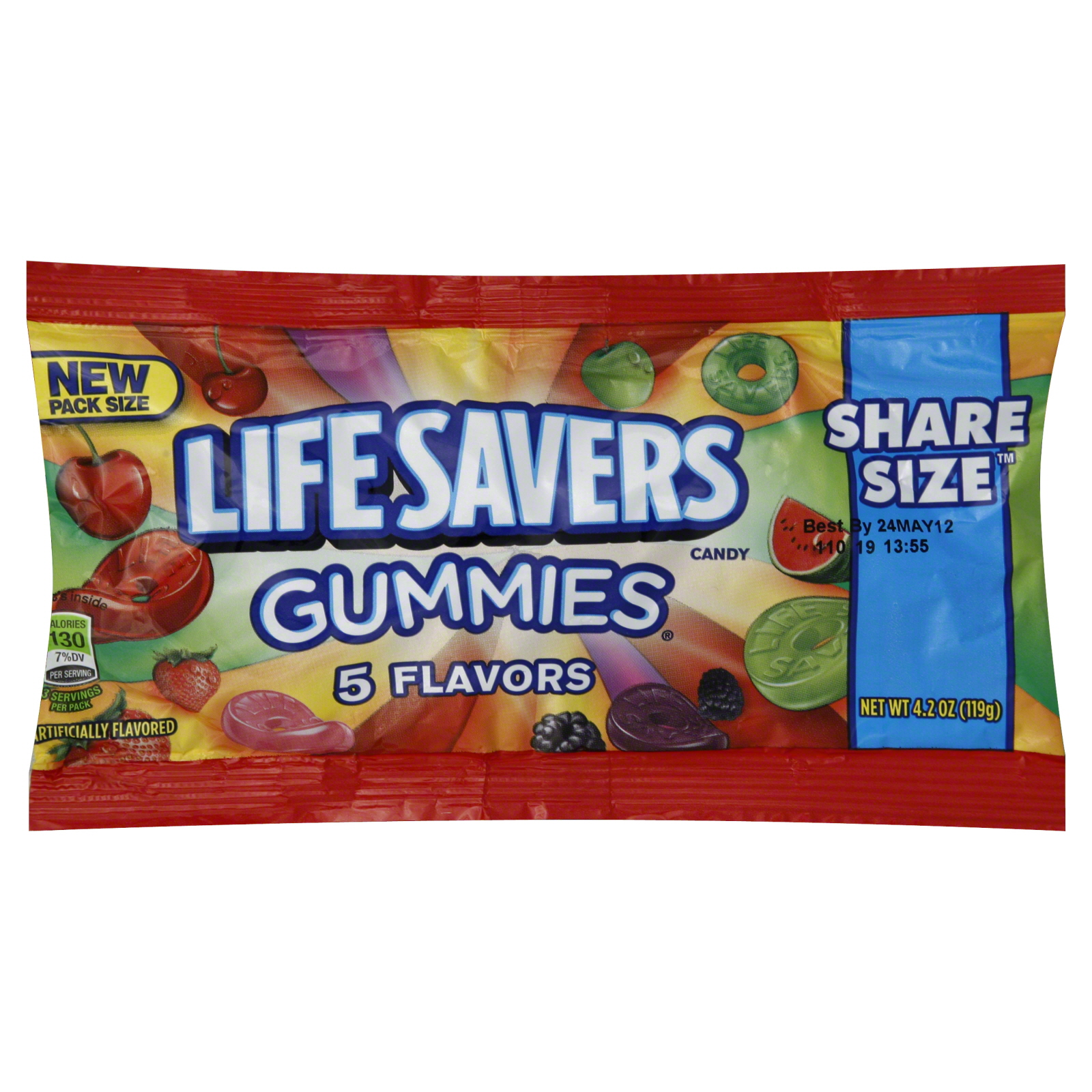 LifeSavers Gummies, 5 Flavors, Share Size, 4.2 oz LifeSavers Gummies, 5 Flavors, Share Size, 4.2 oz
