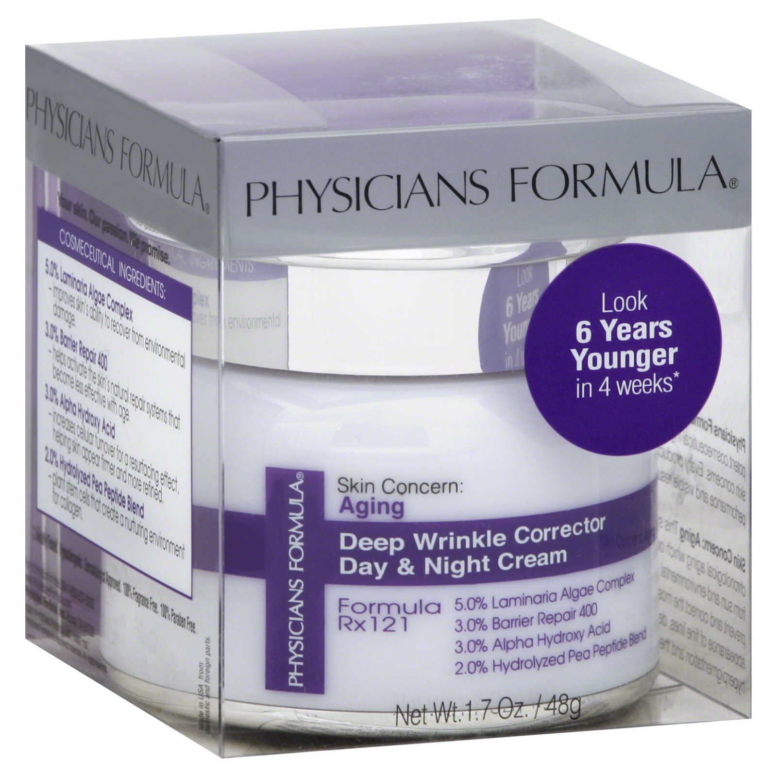 Physicians Formula Skin Concern Aging: Deep Wrinkle Corrector Day & Night Cream 1.7 oz