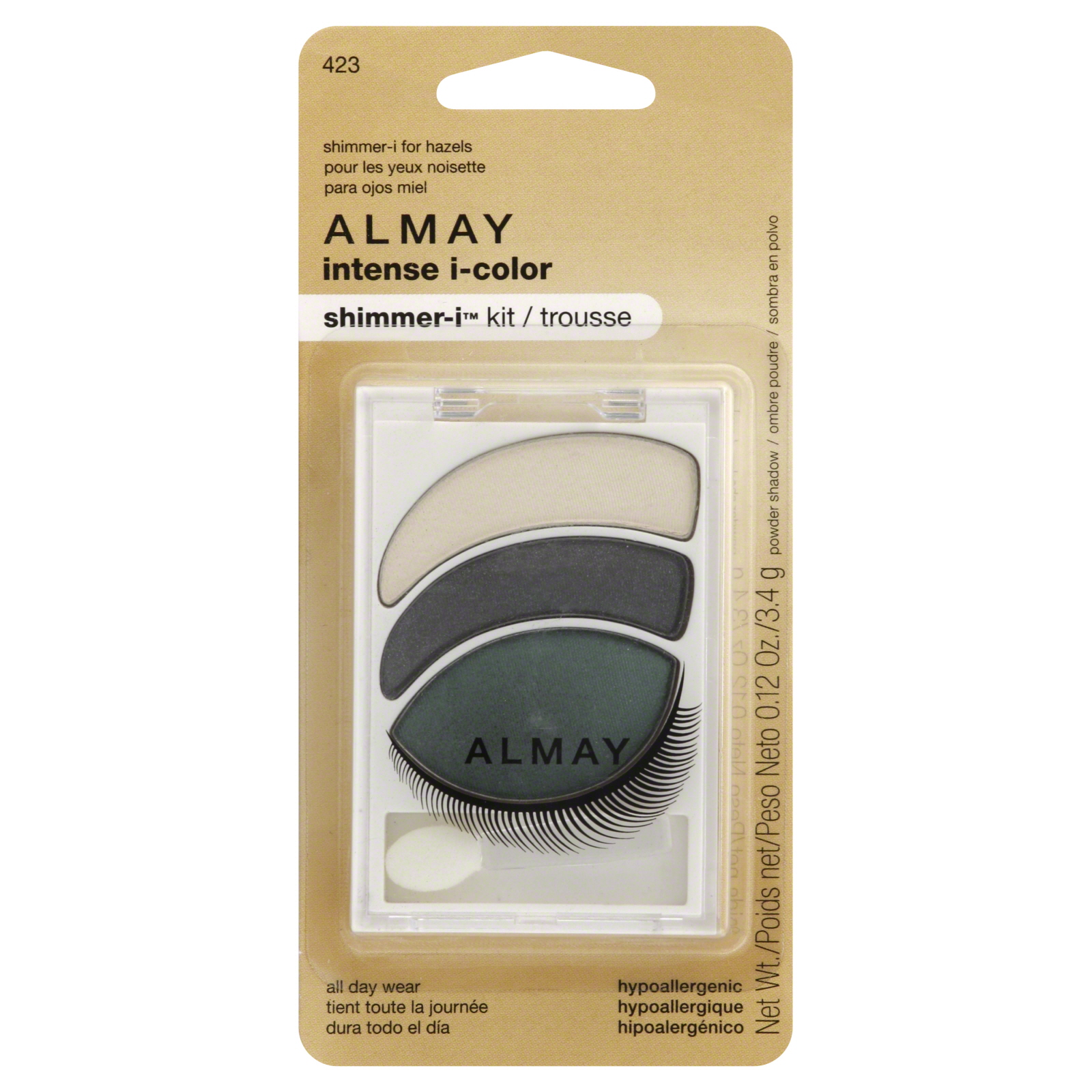 Almay Intense I-Color Shimmer-I Kit, Shimmer, for Hazels, 0.12 oz (3.4 g)