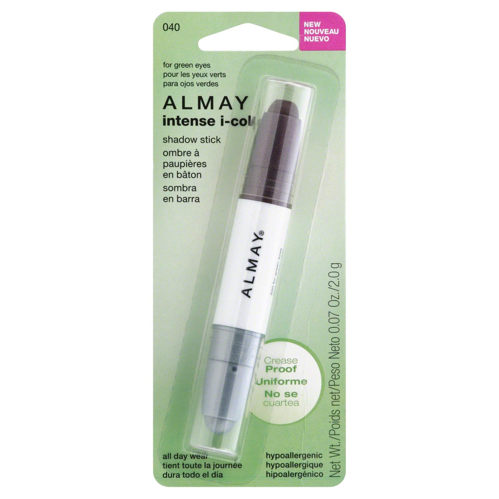 Almay intense i-color Shadow Stick, for Green Eyes 040, 0.07 oz (2 g)