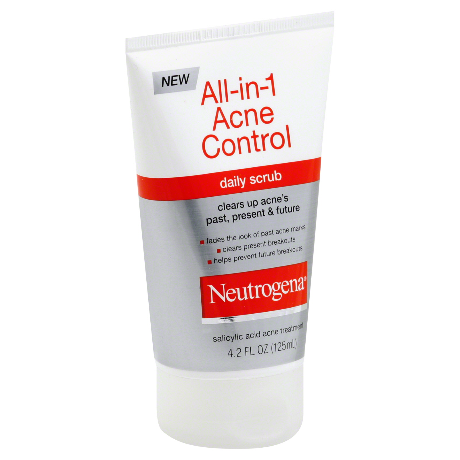 Neutrogena Daily Scrub, All-In-1, Acne Control, 4.2 fl oz (125 ml)