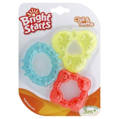 Bright Starts Infant Chill N Teether 3 Pack