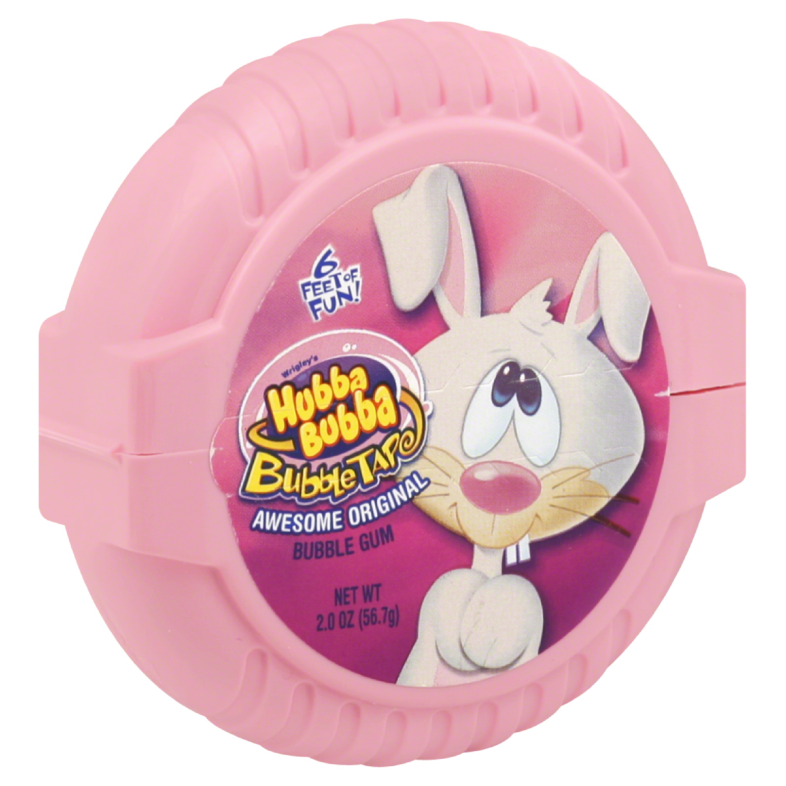 Wrigley's Hubba Bubba Bubble Tape Bubble Gum - Net Wt. 2 oz.
