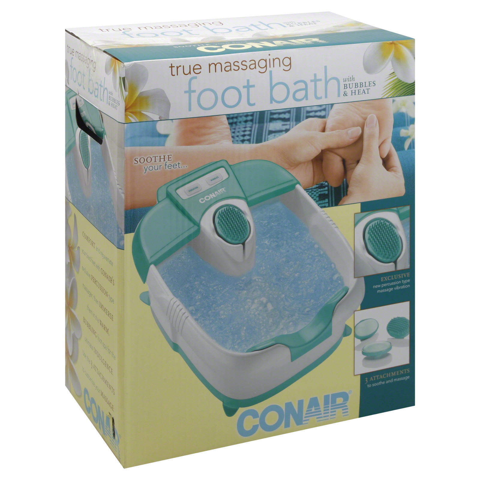 Conair Foot Spa with Massage Bubbles & Heat Conair Foot Spa with Massage Bubbles & Heat
