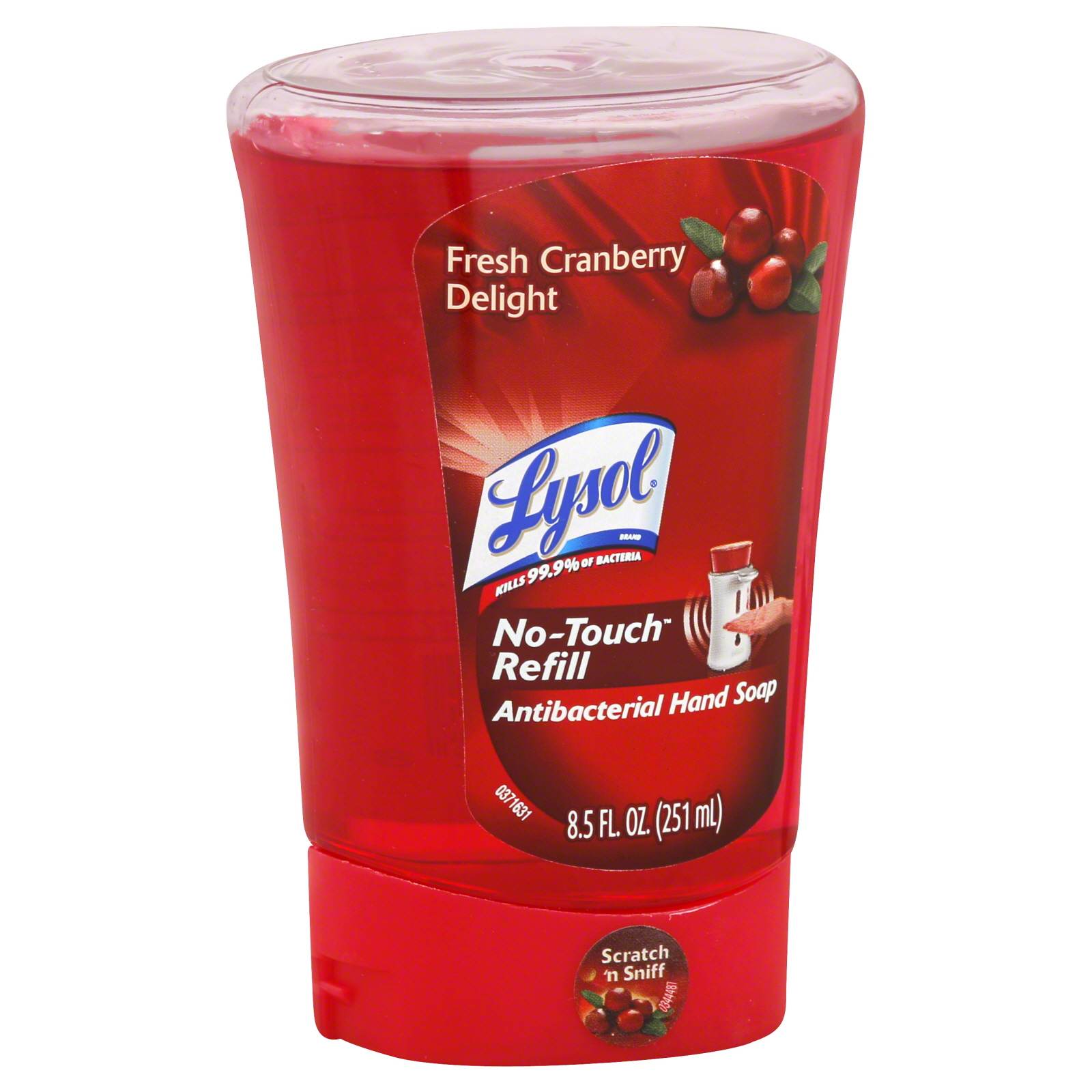 Lysol No-Touch Antibacterial Hand Wash, Soap Refill, 8.5 FL OZ