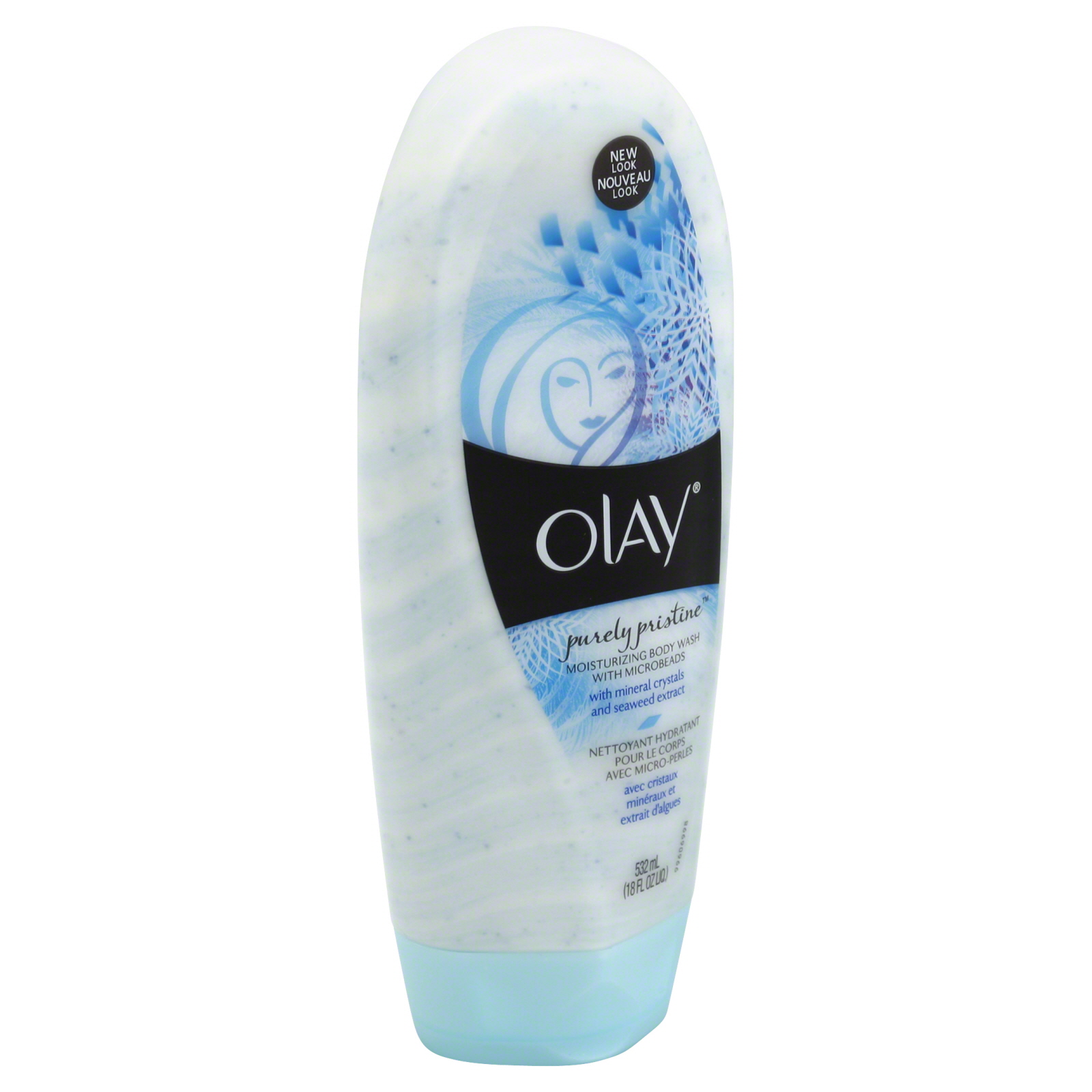 Olay Plus Ribbons Body Wash, Purely Pristine, 18 fl oz