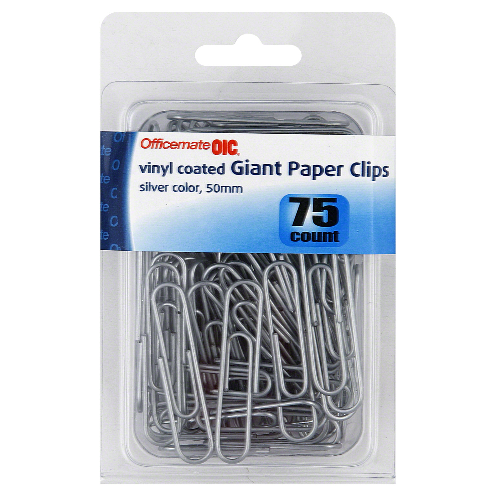 Translucent Vinyl Paper Clips - 5 Mixed Colors That Won't Mark Your Papers