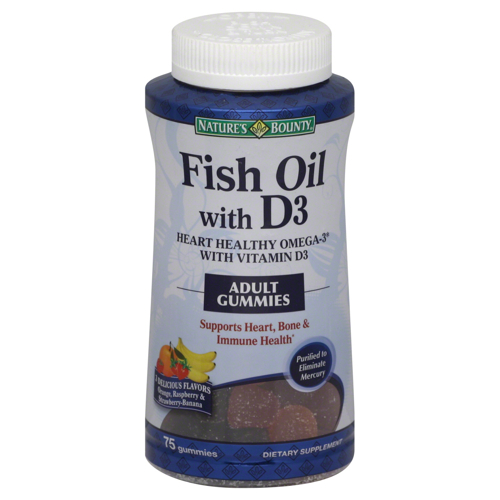 Nature's Bounty Fish Oil Gummies 75 ct