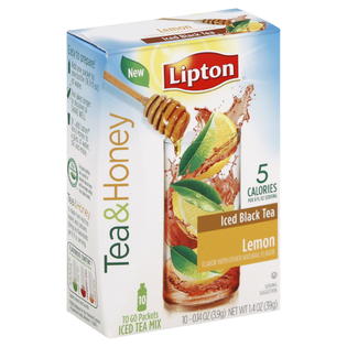 Lipton Tea and Honey Iced Black Tea Mix Lemon 1.4 oz