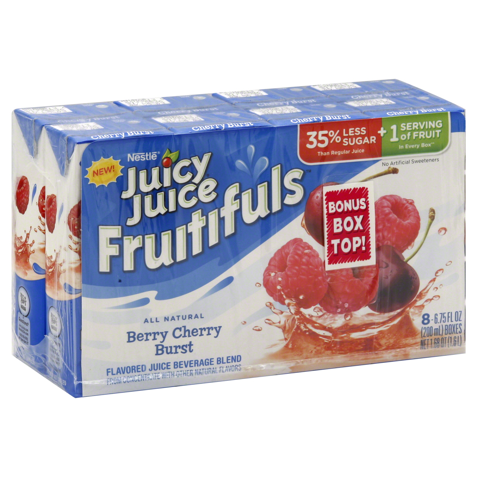 Nestle Juicy Juice Fruitifuls Berry Cherry Burst, 54 fl oz