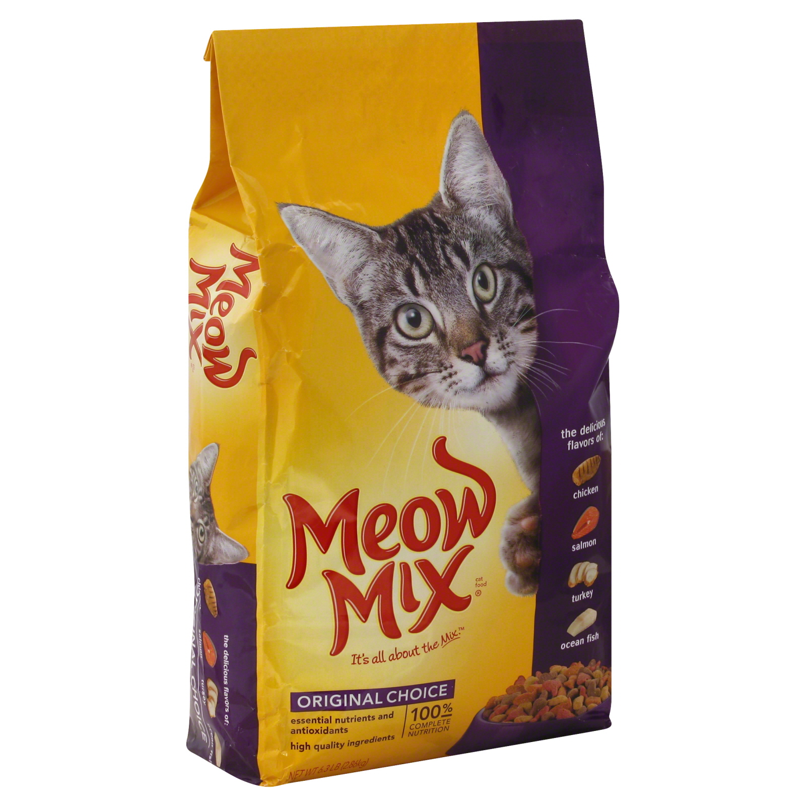Meow Mix (R) Original Choice Dry Cat Food 6.3 lb. Bag