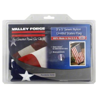 Valley Forge Flag 3 ft. x 5 ft. Sewn Nylon U.S. Flag