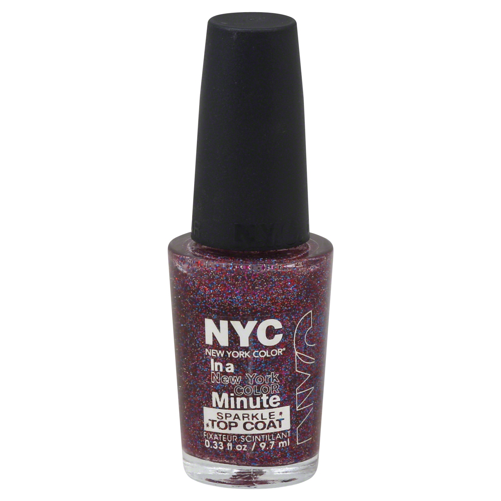 New York Color Top Coat Sparkle Big City Dazzle 0.33 fl oz