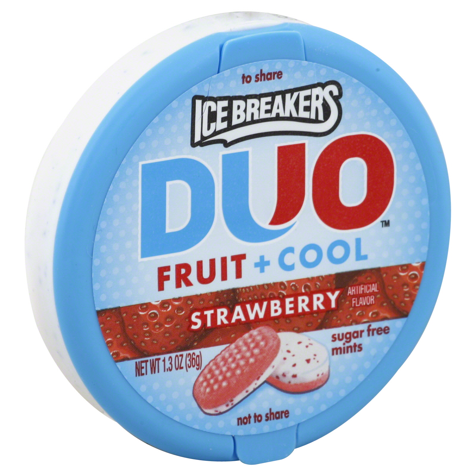 Ice Breakers Duo Strawberry Mints 1.3 oz Ice Breakers Duo Strawberry Mints 1.3 oz