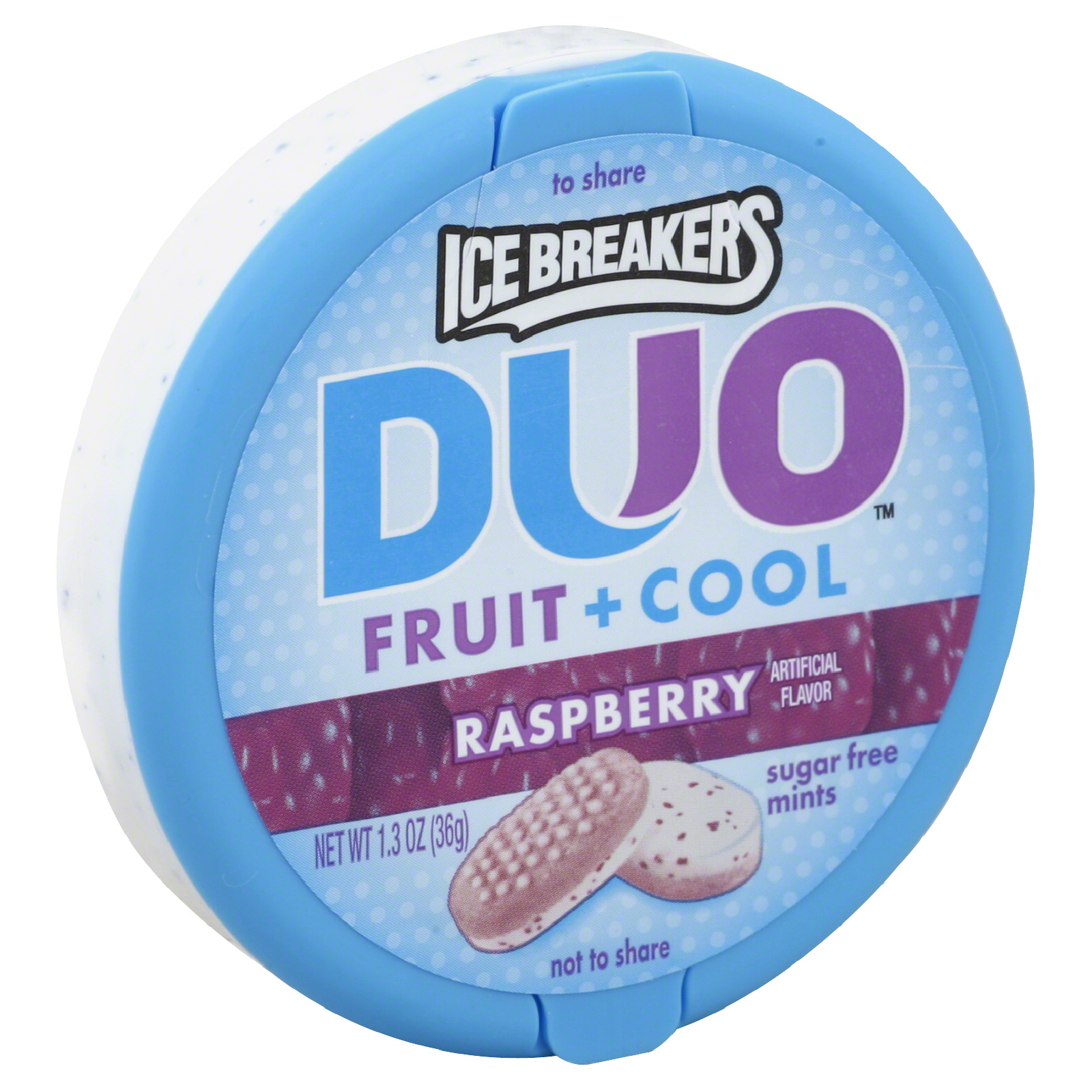 Ice Breakers Duo Raspberry Mint 1.3 oz Ice Breakers Duo Raspberry Mint 1.3 oz