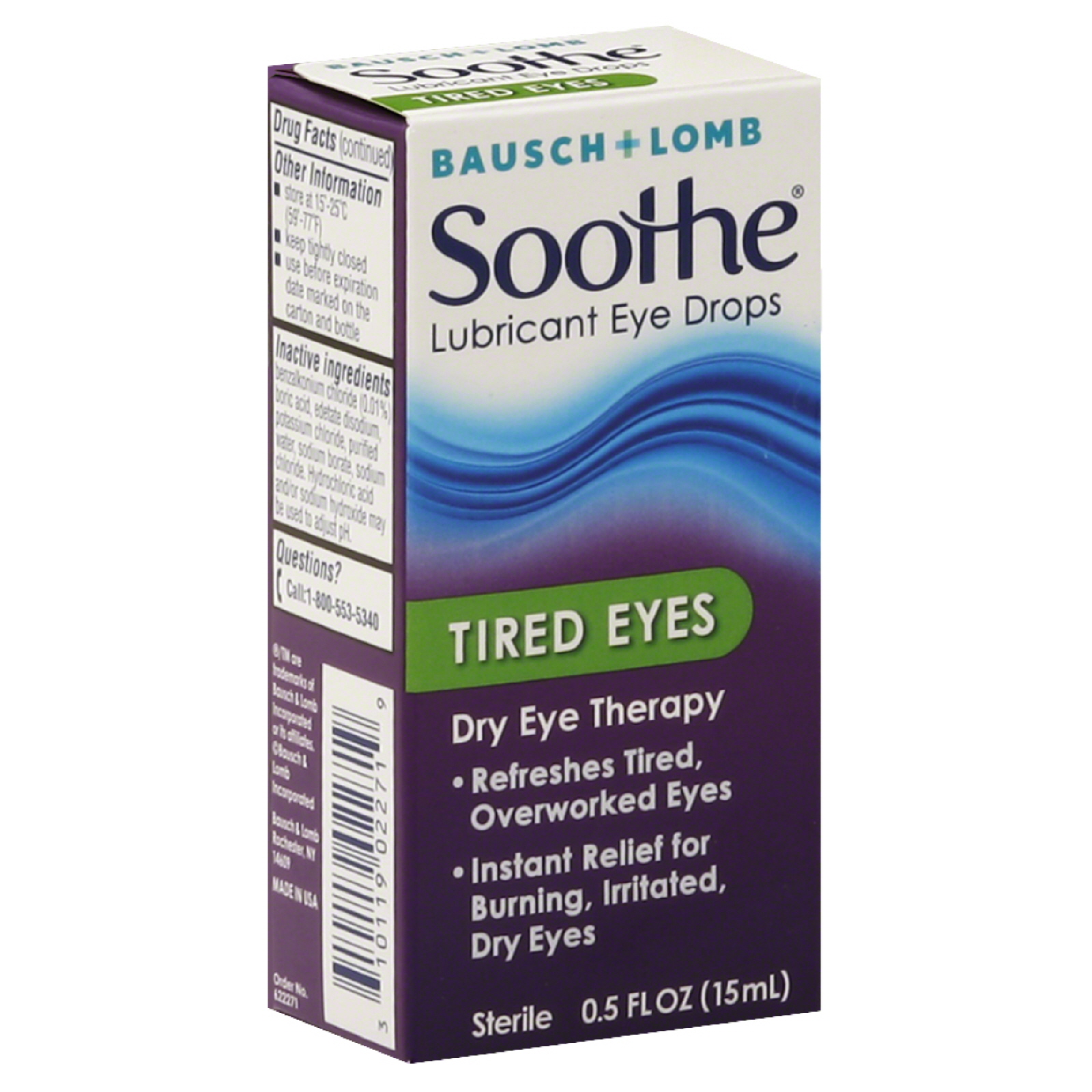Soothe Xtra Hydration Tired Eyes 15 ml 0.5 fl oz