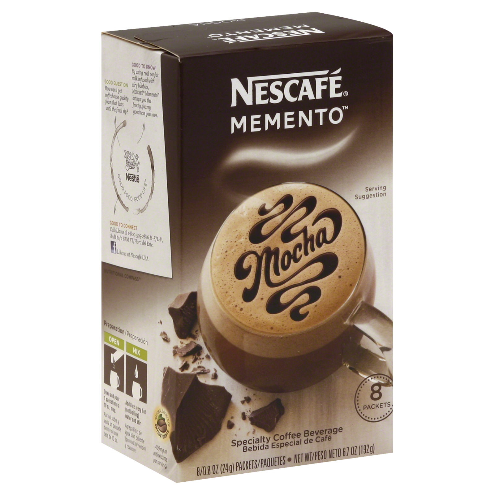Nescafe Memento Coffee Mocha 6.7 oz
