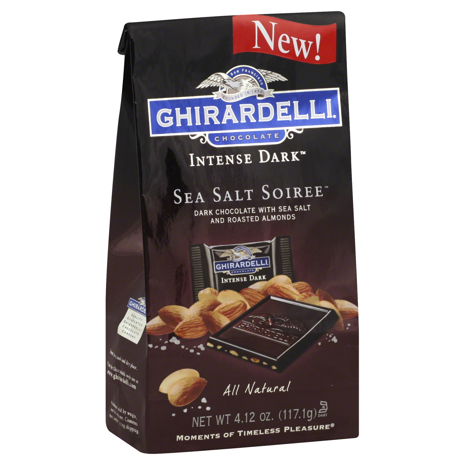 Ghirardelli Chocolate Sea Salt Soiree, 4.12 oz (117.1 g) Ghirardelli Chocolate Sea Salt Soiree, 4.12 oz (117.1 g)