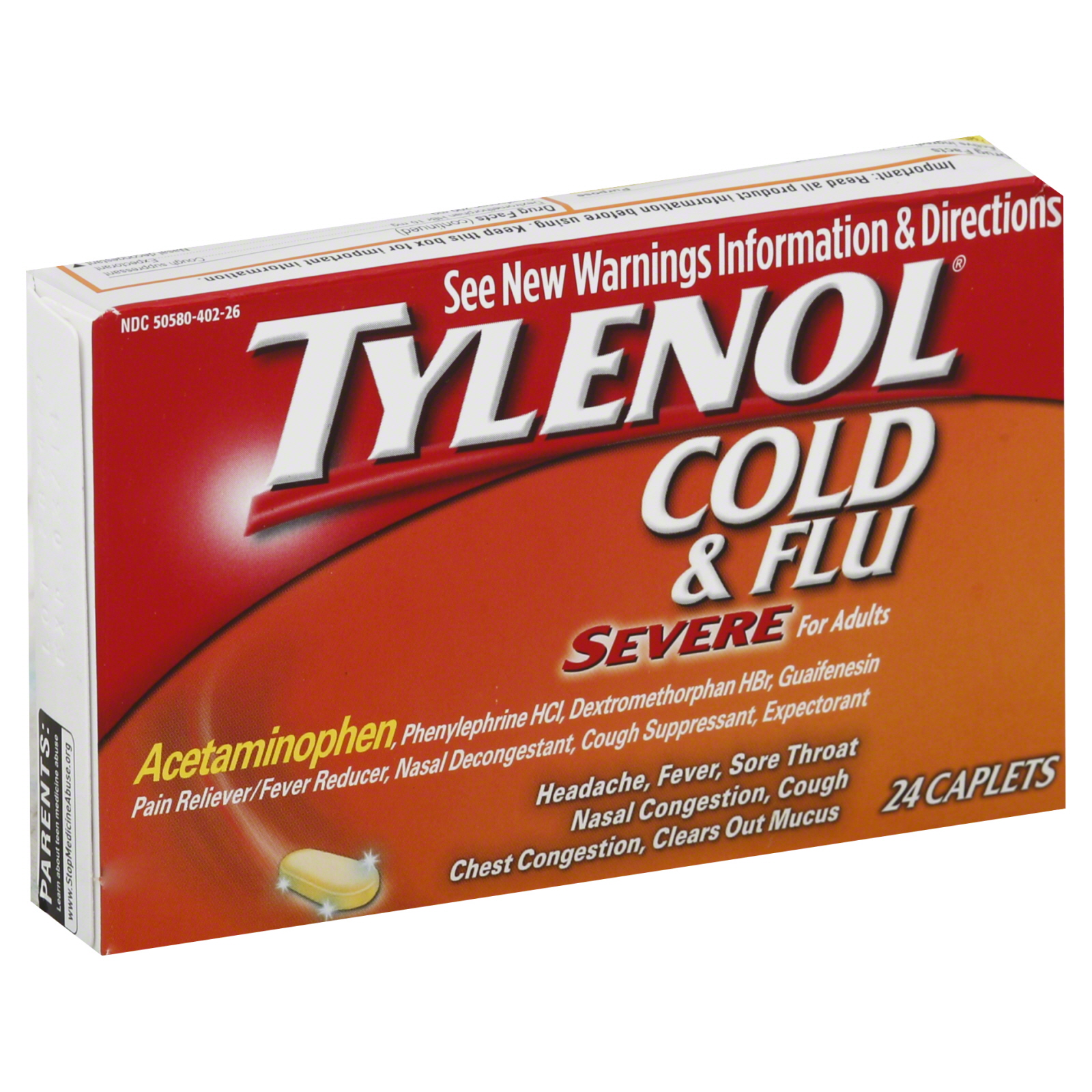 Tylenol Cold & Flu Severe Caplets Tylenol Cold & Flu Severe Caplets
