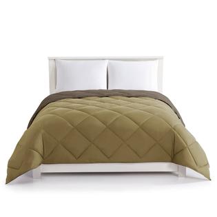 Kinglinen Down Alternative Reversible Comforter Full Queen