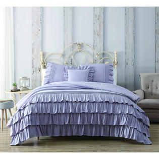 Kinglinen 4 Piece Darla 100 Cotton Comforter Set