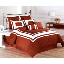 Bedding With Free Collections Kmart Cozy Beddings 8 Piece Lux Decor Comforter Set