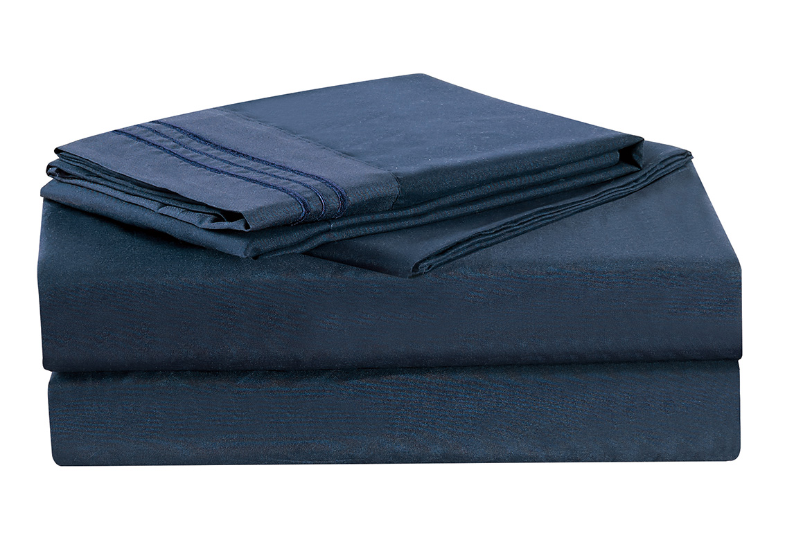 Kinglinen 1800 Thread Count Sheet Set Egyptian Quality Wrinkle Kinglinen 1800 Thread Count Sheet Set Egyptian Quality Wrinkle Resistance