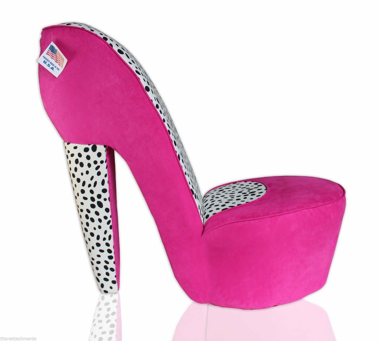 High heel shoe chair