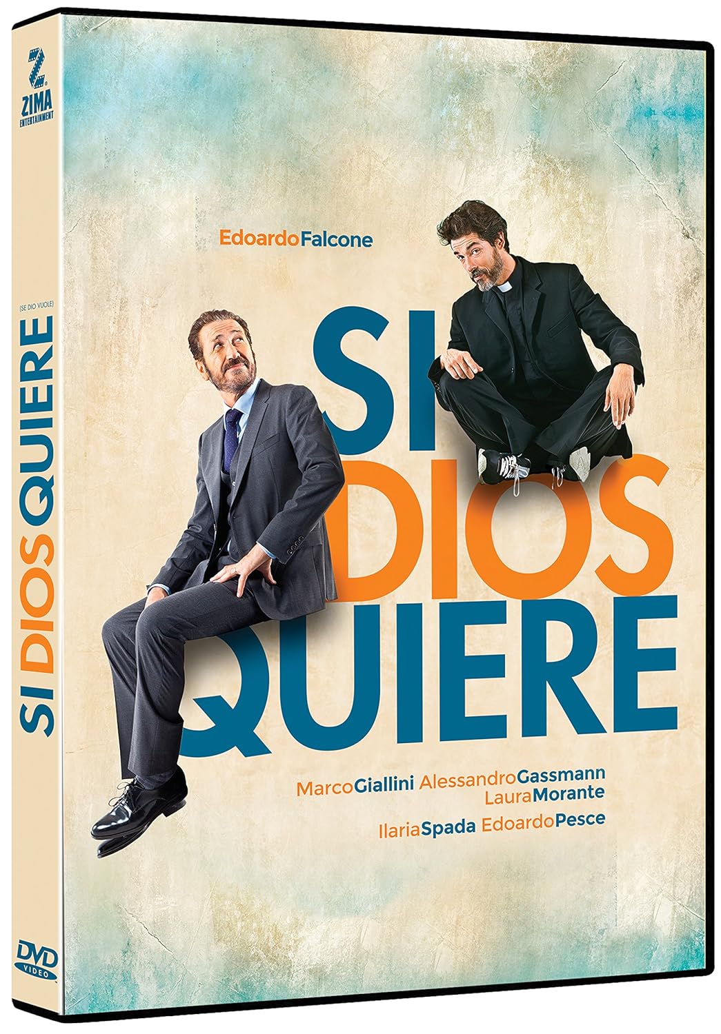ZIMA Si Dios Quiere Spanish Movie DVD With Spanish Subtitles