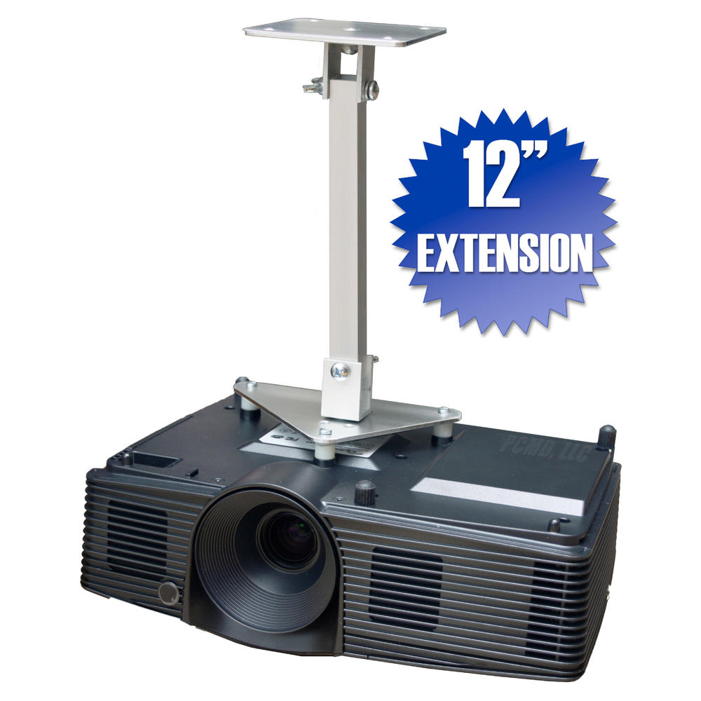 PCMD, LLC. Projector Ceiling Mount for Epson EB-X20 EB-X200 EB-X21 EB-X22 EB-X24 EB-X25