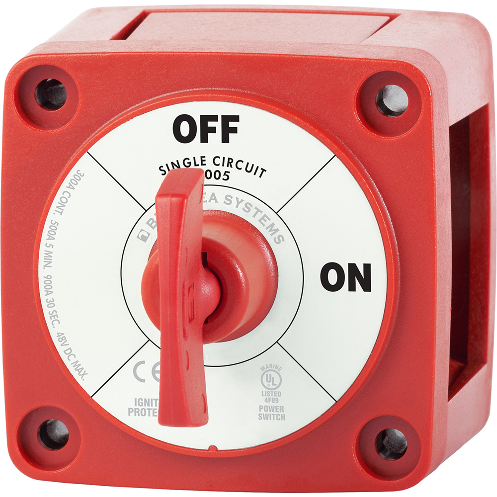 Blue Sea Systems Blue Sea 6005 m-Series (Mini) Battery Switch Single Circuit ON/OFF