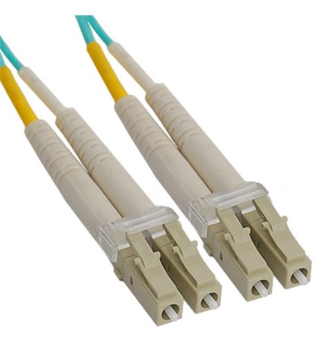 International Connectors & Cable JUMPER, LC-LC, DUPLEX, 50/125, 10G, 2M