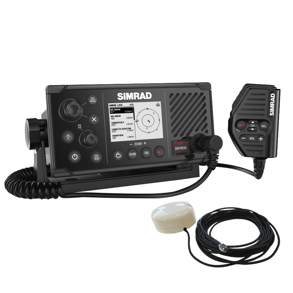 Simrad RS40-B VHF Radio w/Class B AIS Transceiver &amp; GPS-500 Antenna