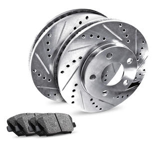 R1 Concepts For 2013 2015 Cadillac Ats Rear Drill Slot Brake