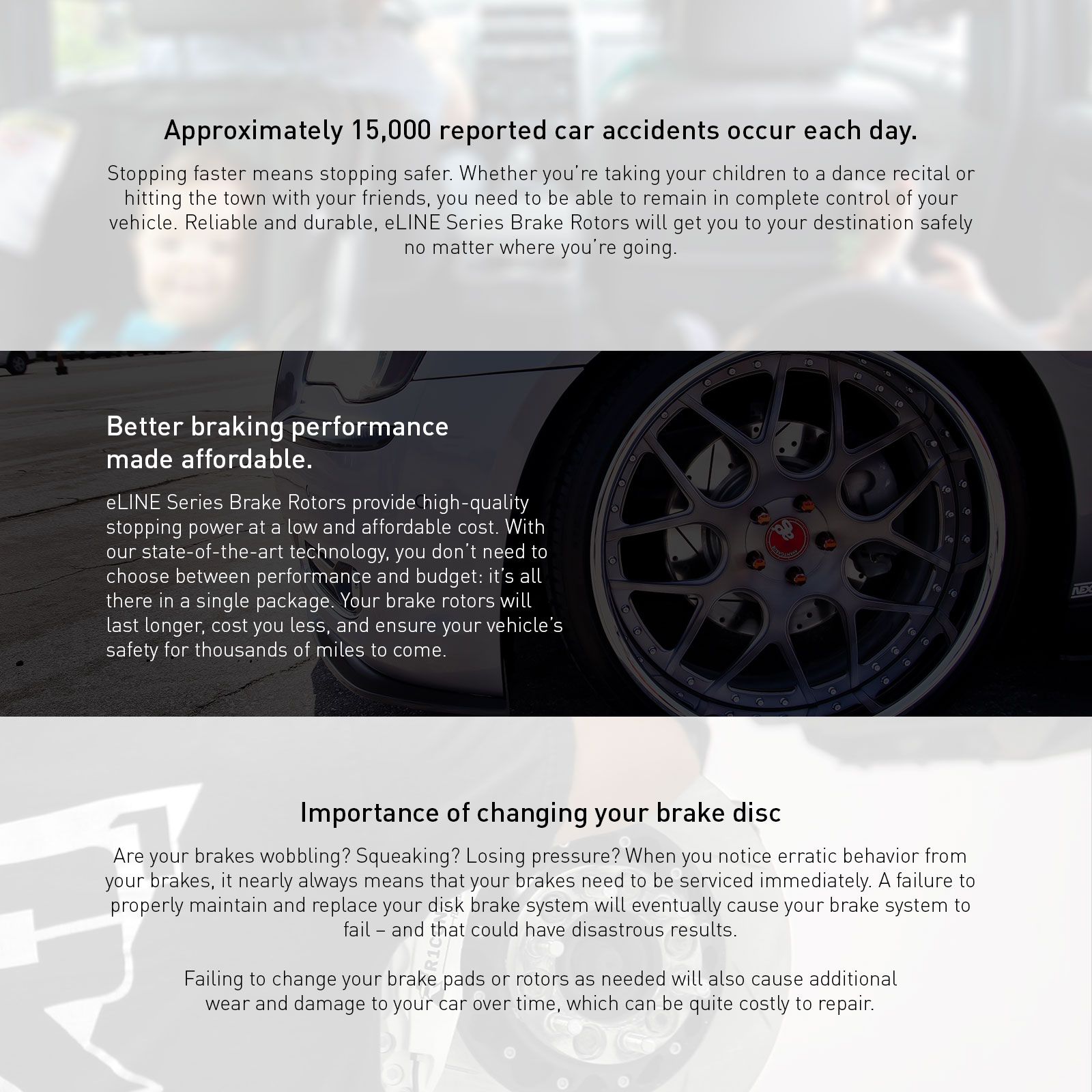 R1 Concepts For 2014-2019 Acura RLX Rear Drill/Slot Brake Rotors+Ceramic Brake Pads