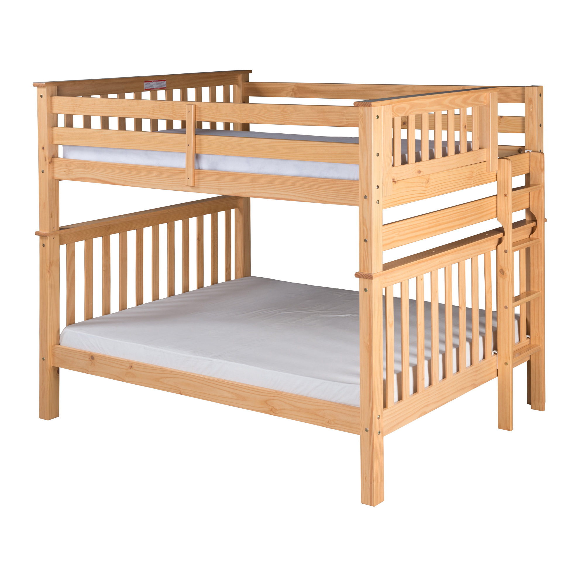 Camaflexi Santa Fe Mission Tall Bunk Bed Size Full Over Color Camaflexi Santa Fe Mission Tall Bunk Bed Size Full Over Color Natural