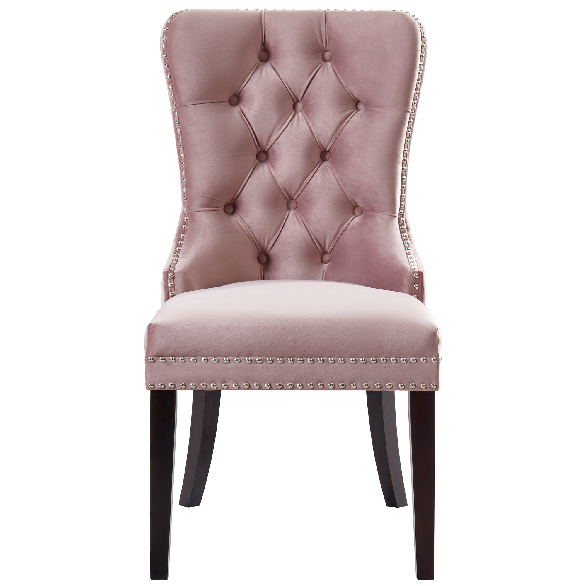 Darby Home Co Stonefort Upholstered Dining Chair Upholstery Pink