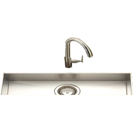 Houzer Contempo 23 X 8 5 Zero Radius Undermount Trough Bar