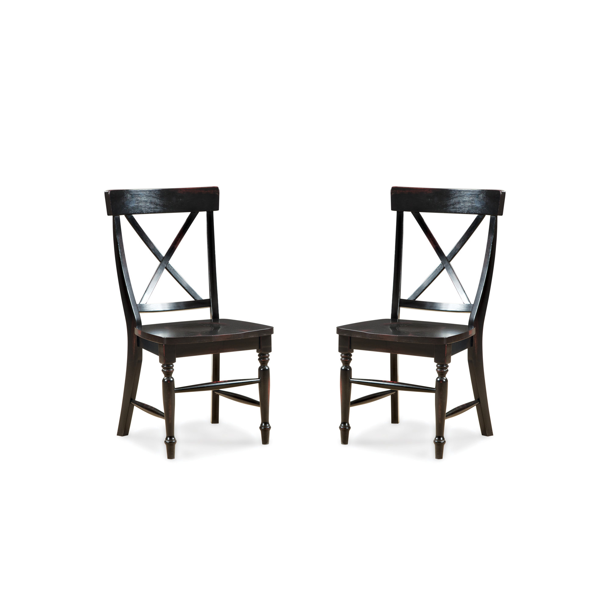 Imagio Home Roanoke X Back Side Chair Set Of 2