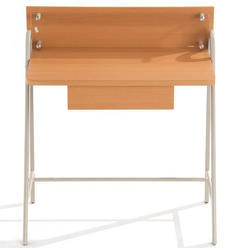 Small Writing Desk Drawers Inland Proht Compact Writing Desk Finish Beech