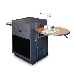 Marvel Office Furniture Mvmsa3030chdt Vizion Media Center Stationary Marvel Office Furniture Vizion Media Center Stationary Lectern Finish Cherry