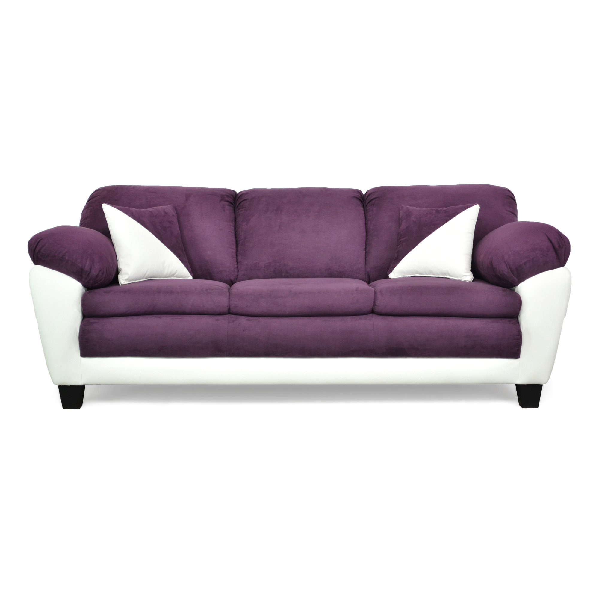Piedmont Furniture Brooklyn Sofa Upholstery Bulldozer Eggplant Piedmont Furniture Brooklyn Sofa Upholstery Bulldozer Eggplant Cabo White