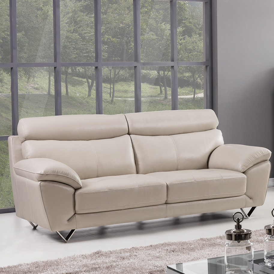 Americaneagleinternationaltrading Valencia Leather Sofa
