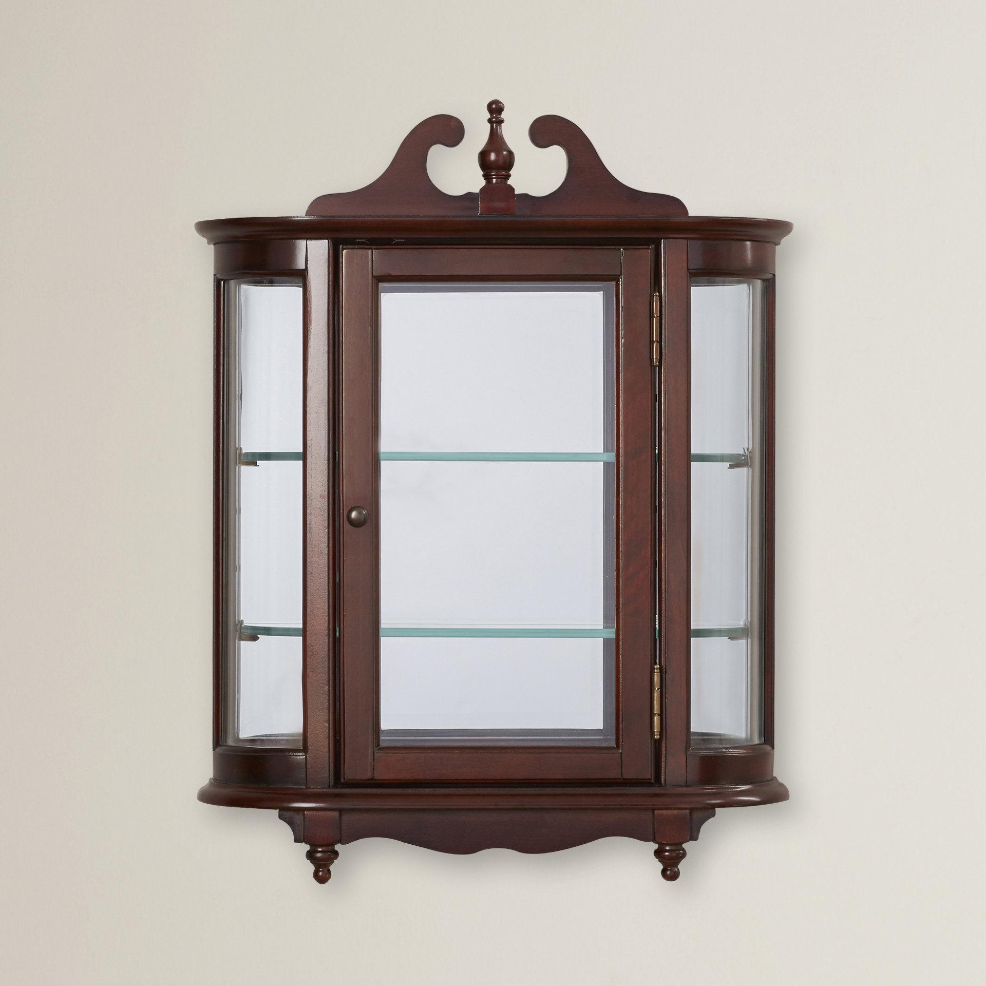 Astoria Grand Kallen Wall Mounted Curio Cabinet