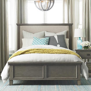 Canora Grey Bois Panel Bed Size Queen